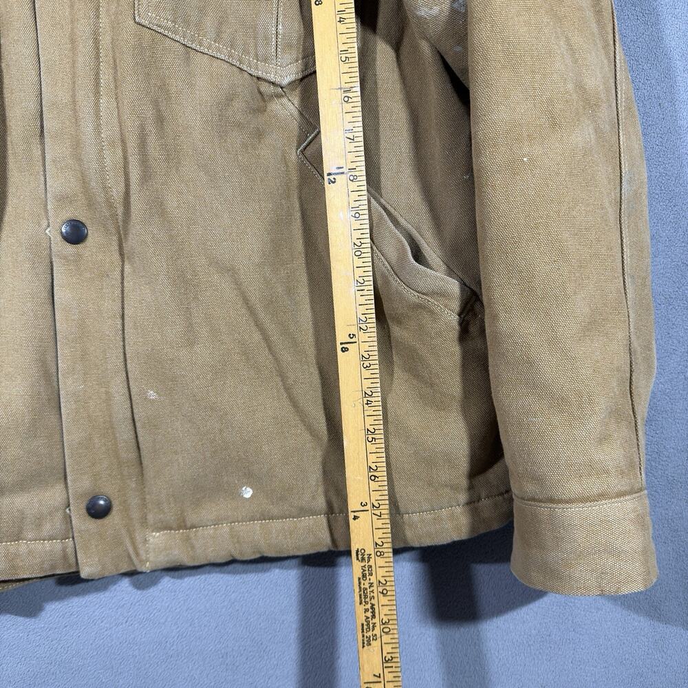 Patagonia Iron Forge Hemp Canvas Insulated Ranch Jacket Mens Size XL Brown 27805 - Picture 9 of 12